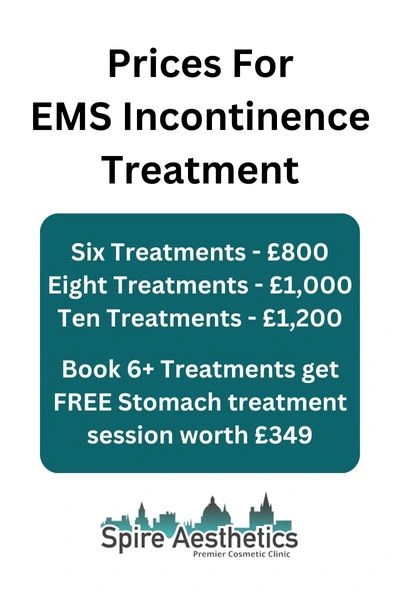 EMS Incontinence Treatment Prices Ashbourne